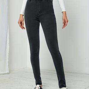 High-Stretch-Röhrenjeans, schmale Passform, hohe Taille, vielseitige Denim-Hosen, Damen-Denim-Jeans und -Kleidung