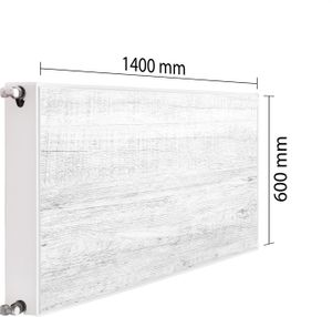 Magnet Heizkörperverkleidung Heizkörperabdeckung 140x60 HOLZ