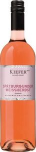 Friedrich Kiefer Eichstetter Herrenbuck Spätburgunder Weißherbst mild