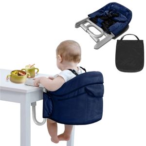 ORHEYA Tischsitz Baby, Faltbar Hochstuhl Sitzerhöhung für zu Hause & Unterwegs, Geeignet für Kinder von 6 bis 36 Monaten mit Einem Gewicht von Weniger als 15 kg - Blau