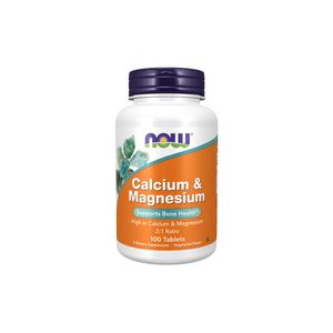 Calcium & Magnesium 100 Tabletten Now Foods