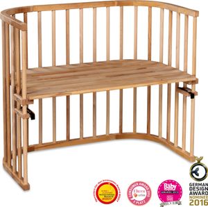 babybay Maxi Beistellbett, Kernbuche geölt