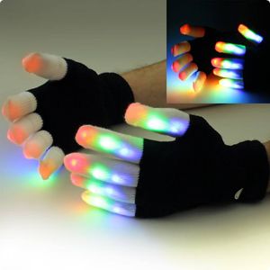 1 Paar LED-Handschuhe Multicolor