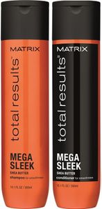 Matrix Total Results Mega Sleek Shampoo 300ml + Total Results Mega Sleek Conditioner 300ml