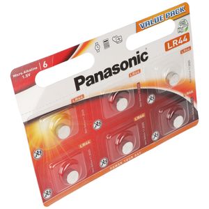 Panasonic CELL Power AG13/LR44/357, Micro Alkaline, 6 Stück(e)