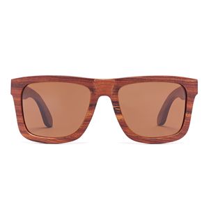 Herren Sonnenbrille Bambus Braun Glasfarbe braun LIMA - 143mm Männer, Sunglasses, Sommer Accessoires, Naturmaterialien