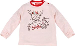 BONDI Langarmshirt für Mädchen mit Reh Kitz "Süße" 86429 | Rosa Größe: 74 BONDI Langarmshirt für Mädchen mit Reh Kitz "Süße" 86429 | Rosa Größe: 74