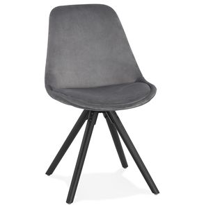 Kokoon® Designová stolička JONES 48x56x84 cm,textil, sivá,11,84 kg