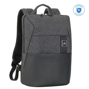 Rivacase Lantau Notebook Rucksack 13,3", schwarz meliert, für Macbooks und Ultrabooks