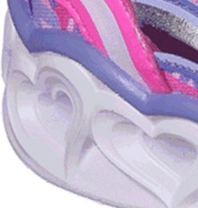Skechers S Lights: Heart Lights Sneaker Schuhe Mädchen LED , Schuhgröße:35 EU