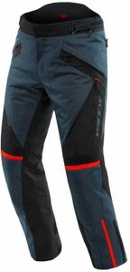 Dainese Tempest 3 D-Dry Ebony/Black/Lava Red 56 Standard Textilní kalhoty