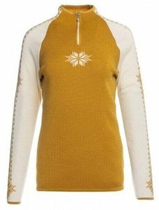 Dale of Norway Geilo Womens Sweater Mustard M Sveter
