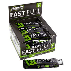 Sports2 Fast Fuel Box - Energiegel für schnelle Energie beim Ausdauersport - 20 Portionen