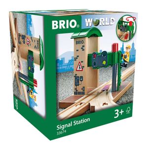 BRIO Signální stanice s výhybkou