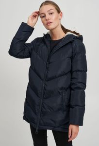 OXMO OXNaara Damen Steppmantel Wintermantel Winterjacke gefüttert mit hochabschließendem Kragen