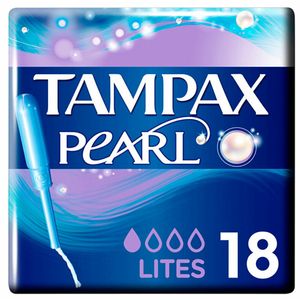 Tampax Pearl Lites Leger 18 Stück