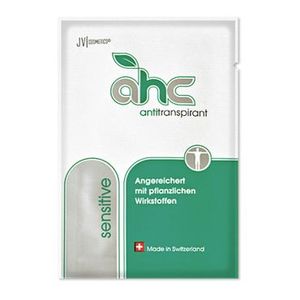 10 x Produktprobe - AHC sensitive Antitranspirant gegen Schwitzen (2 ml)
