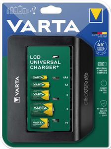 VARTA Ladegerät LCD Universal Charger+ unbestückt