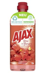 Ajax, Uniwersalny środek czyszczący, kwiaty hibiskusa, 1 l (PRODUKT Z NIEMIEC)