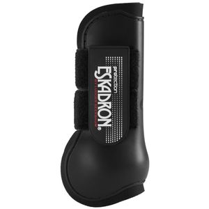 ESKADRON Gamaschen Standard PROTECTION BOOTS F vorne Farbe - schwarz Größe - Warmblut