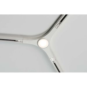 URail System LED Y-Verbinder 1x5,8W Weiß 230V Metall dimmbar