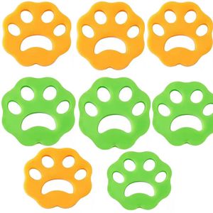 8pcs Kleidungsaufkleber Waschmaschinen-Filterkleidungs-Haarentferner Haarentfernung von klebrigen Katzenhaaren