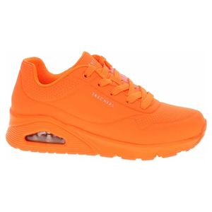 Skechers Uno - Night Shades - Neon Orange Synthetik Größe: 38 Normal