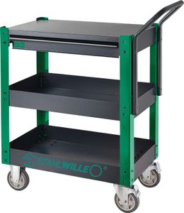 Service Trolley 612 ST | mit Schublade und zwei Einlegeböden (leer)
