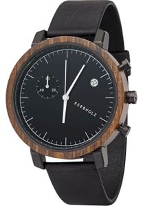Kerbholz Pánský chronograf Franz Sandalwood/Black