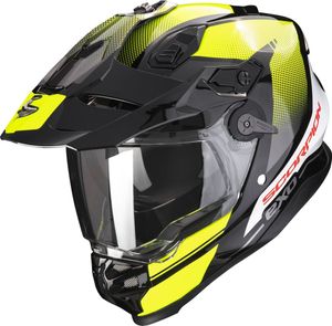 Scorpion ADF-9000 Air Trail Motocross Helm (Black/Yellow,S  (55/56))
