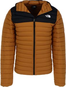 The North Face M Stretch Down Hoodie Timber Tan/Tnf Black Xxl