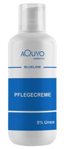 Blueline 5% Urea Creme für trockene Haut (500ml), Körpercreme bei Schuppenflechte oder Neurodermitis, Pflegecreme gegen Juckreiz, Hautpflege für Hautunreinheiten und Hautausschlag