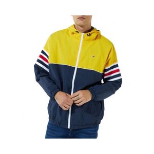 Tommy Jeans Herren Leichte Jacke mit Farbblock-Design, Mehrfarbig S