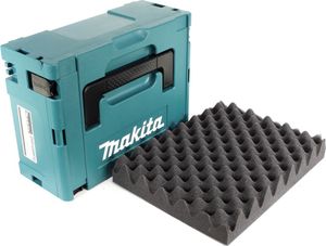 Makita MAKPAC 2 Systemkoffer - mit Universaleinlage für Makita 18 V Akku Geräte Schrauber Sägen Schleifer
