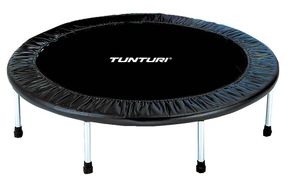 Mini trampolina Tunturi do użytku w pomieszczeniach, trampolina fitness 125 cm, trampolina sportowa i wytrzymałościowa