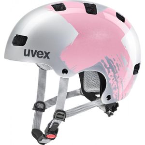 UVEX kask dziecięcy uvex kid 3 gr. 51 3615 srebrny - różowy 51