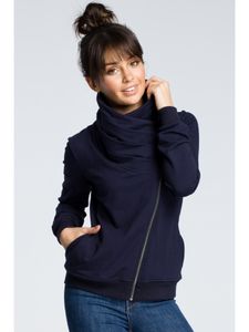 BeWear Sweatshirt mit Reißverschluss für Frauen Bunlemphius B071 gewohnheiten XXL