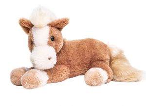 Pferd 28 cm liegend Kuscheltier Plüschpferd Uni-Toys