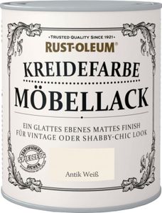 Rust Oleum Shabby Kreidefarbe Möbellack Antikweiss mattes Finish 750ml