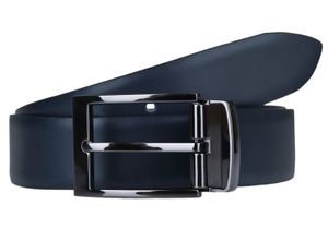 LLOYD 2 in 1 Reversible Belt W90 Black / Blue - kürzbar