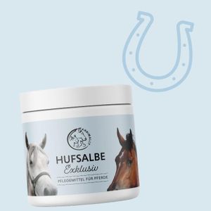 Hufsalbe Exklusiv 500 ml - Hufpflege Pferd - gesunde Hufe - Huföl für trockene Hufe - Huffett