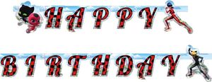 Zázračný narozeninový řetěz Happy Birthday 200 x 15 cm party dekorace