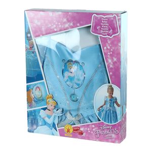 Cinderella Mädchen Kostüm Kleid Karneval Fasching Disney Rubies Hellblau Gr.128