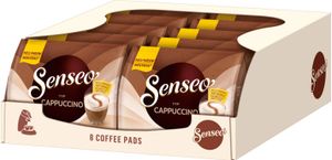 SENSEO Pads Typ Cappuccino Senseopads weich cremig 10 x 8 Getränke Kaffeepads SENSEO Pads Typ Cappuccino Senseopads weich cremig 10 x 8 Getränke Kaffeepads