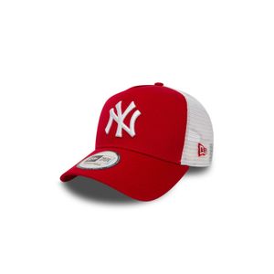 New Era Clean Trucker 2 Adjustable Cap NY YANKEES Rot Red White, Size:Onesize