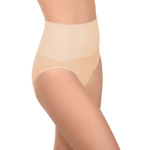 Celodoro Damen Form-Slip - Seamless Unterhose mit Shaping-Effekt - Nude L
