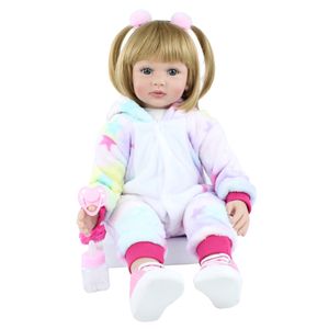 Realistická reborn bábika pre batoľatá, 60 cm, mäkký vinyl, motív princeznej, 60 cmv nemčine je "60 Zentimeter"