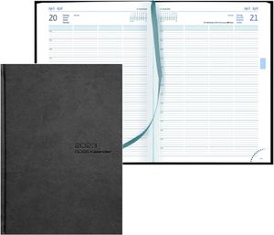 Güss 58990 Planungsbuch Praxis-Timer - 21 x 29,7 cm,  1 Tag / 1 Seite, schwarz