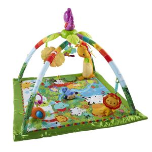 Fisher-Price Rainforest Erlebnisdecke mit Musik und Lichtern, Spieldecke mit Lichtern, Musik und bunten Charakteren, Babyspielzeug ab der Geburt Fisher-Price Rainforest Erlebnisdecke mit Musik und Lichtern, Spieldecke mit Lichtern, Musik und bunten Charakteren, Babyspielzeug ab der Geburt