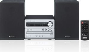 Panasonic SC-PM250EC-S - Heim-Audio-Mikrosystem - Silber - 1 Disks - 20 W - 1-Weg - 10 cm
